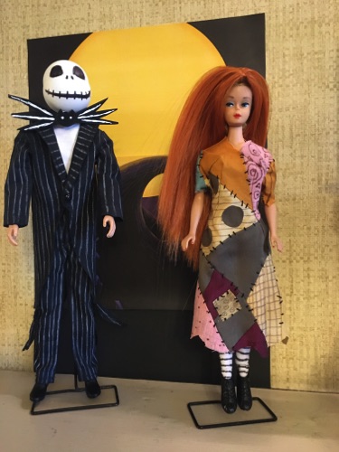 Jack and Sally Skeleton